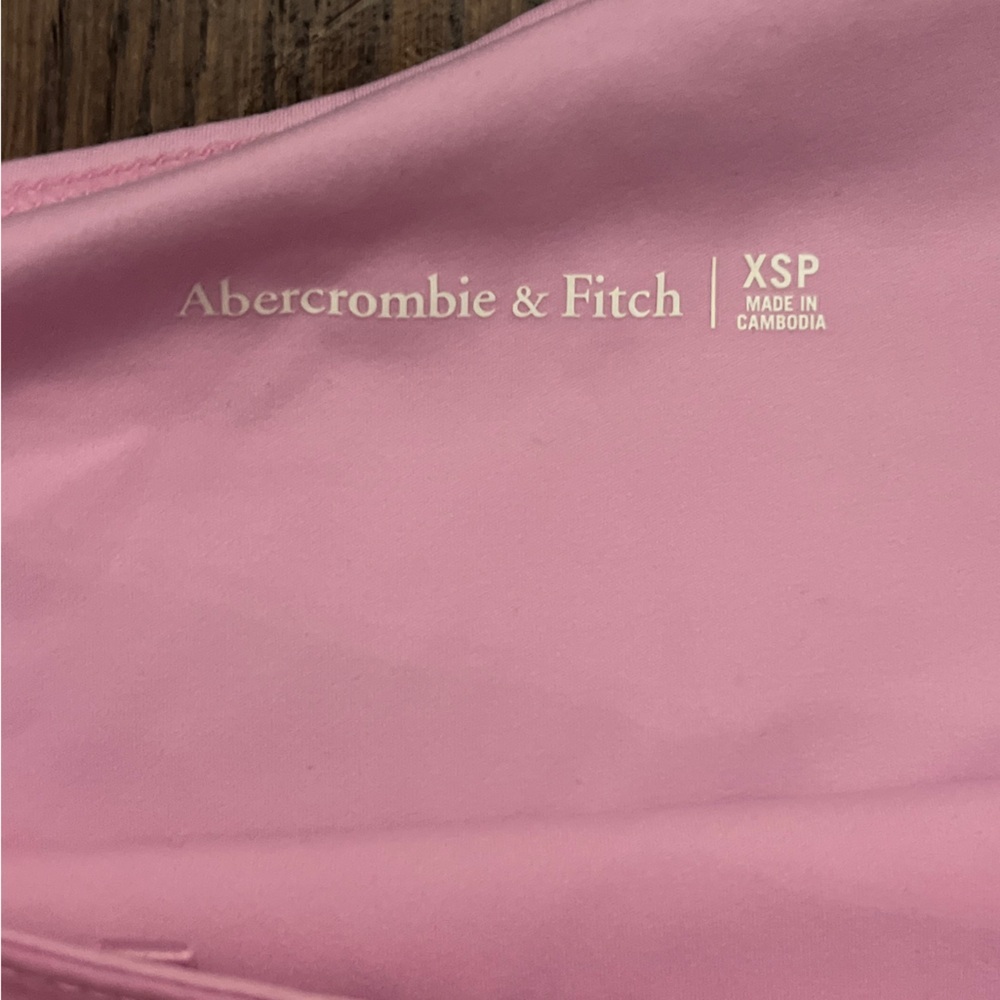 Abercrombie & Fitch Pink Athletic One Sleeve Dress Size XS - Picture 3 of 6